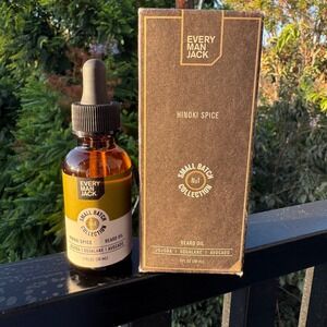 Every Man‎ Jack Hinoki Spice Beard Oil Small Batch Collection 1 fl oz